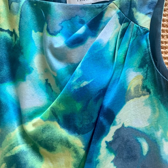 Rickie Freeman for Teri Jon silk sheath. Size 4 - Picture 7 of 8